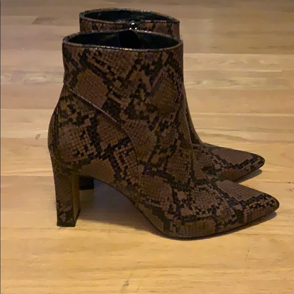 Steven snakeskin booties - Picture 2 of 7